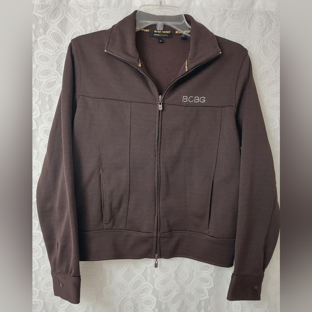BCBG-MaxAzria Dark Brown Women's Jacket.
